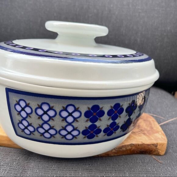 Lambethware Royal Doulton LS 1005 serving Bowl with LID rare - Picture 2 of 13